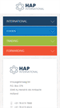 Mobile Screenshot of hapfoods.nl